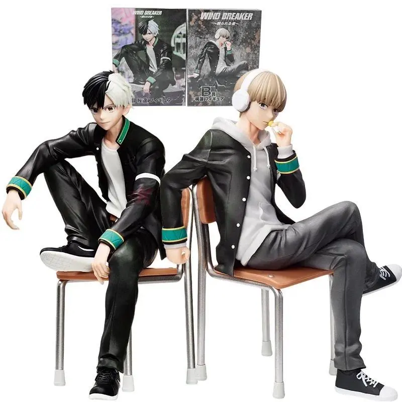 2026 New hot item  15cm Wind Breaker Sakura Haruka Anime Figure Noodle Stopper WIND BREAKER Kaji Ren Action Figure Collectible Model Doll Toys
