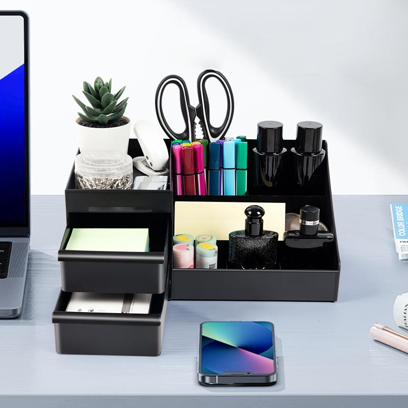 Skincare display rack, sturdy and durable, easy to assemble, perfume rack, space-saving dresser organizer, suitable for bathroom and bedroom, ideal gift for men, Makeup Cosmetic Organizer