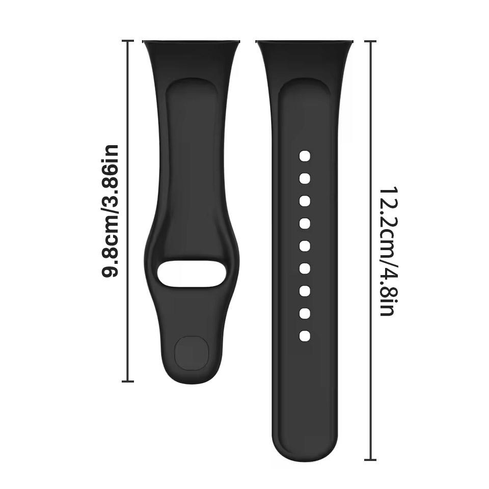 Original Redmi 3 Smartwatch Band, Silicone Wristband for Xiaomi Redmi 3, Durable and Comfortable Fit, Perfect Replacement Strap