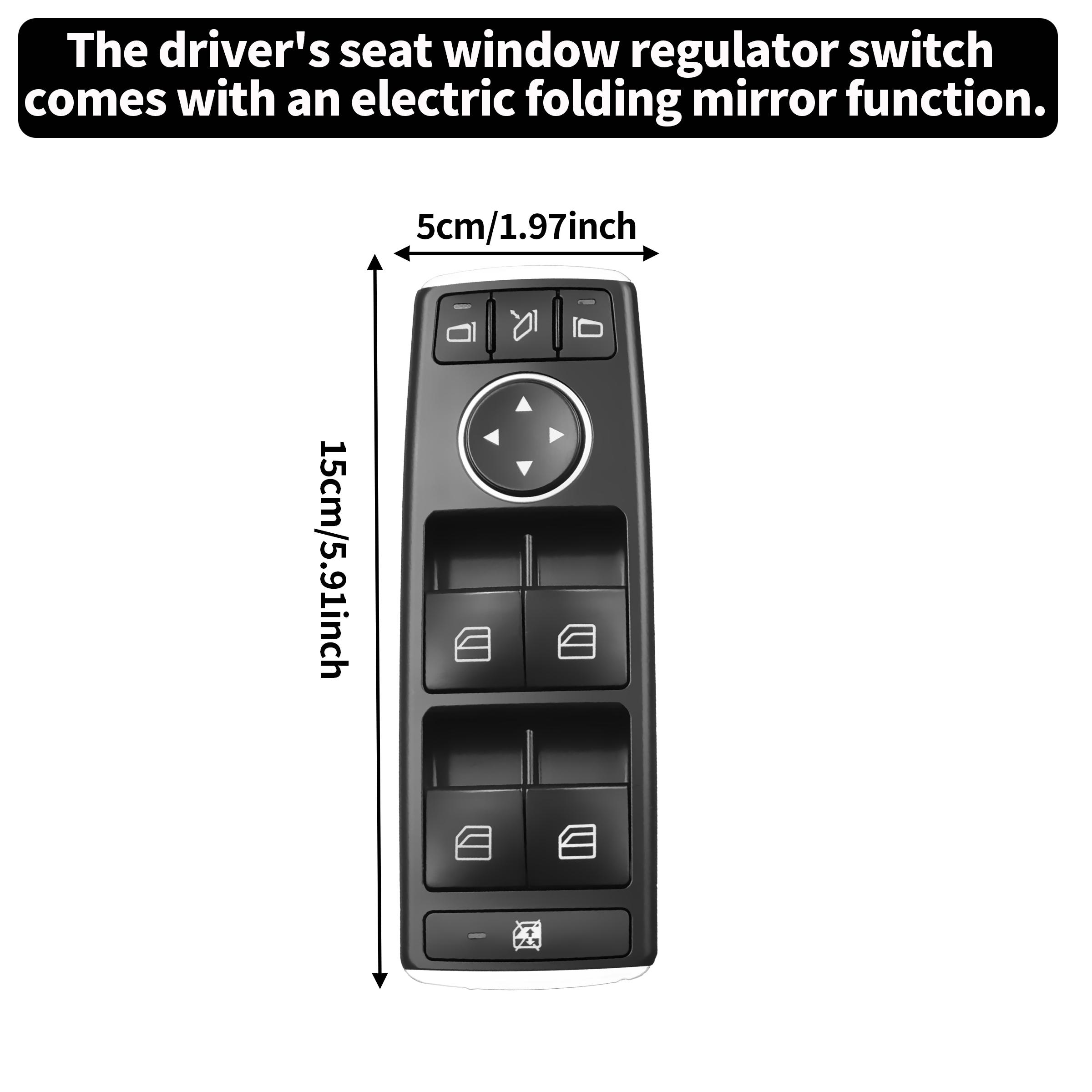 Mercedes-Benz E-Class E350 E400 E63 Amg W212 Window Regulator Switch Assembly, Car Glass Lift Control Unit, 1 Piece