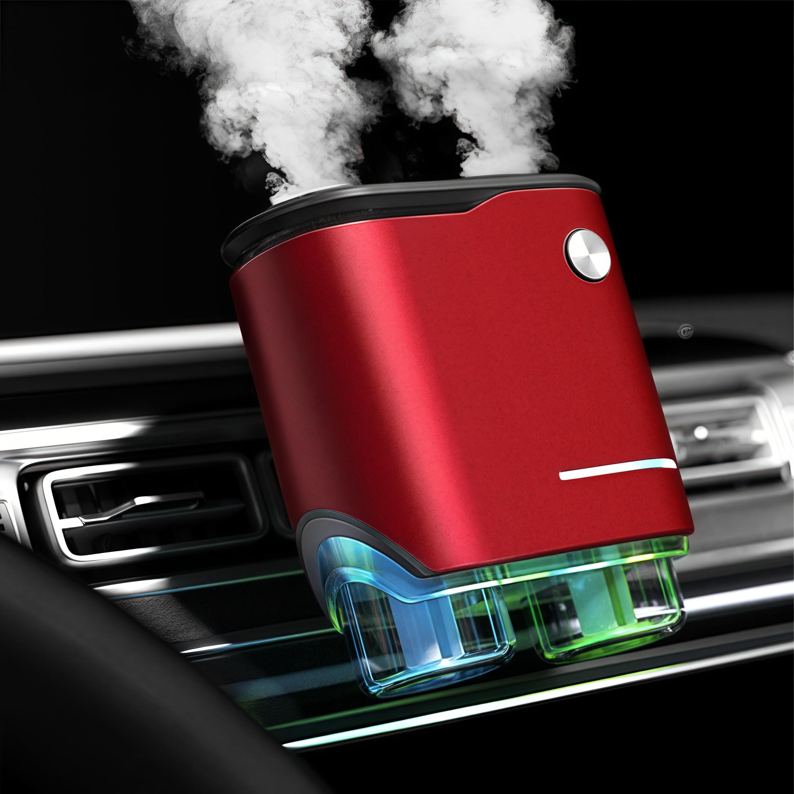 New Car Air Freshener Diffuser - 20pcs Scented Fragrance Essential Oil, Dual Sprayer Car Aroma Diffuser, Car Accessories Luxury Gift Set