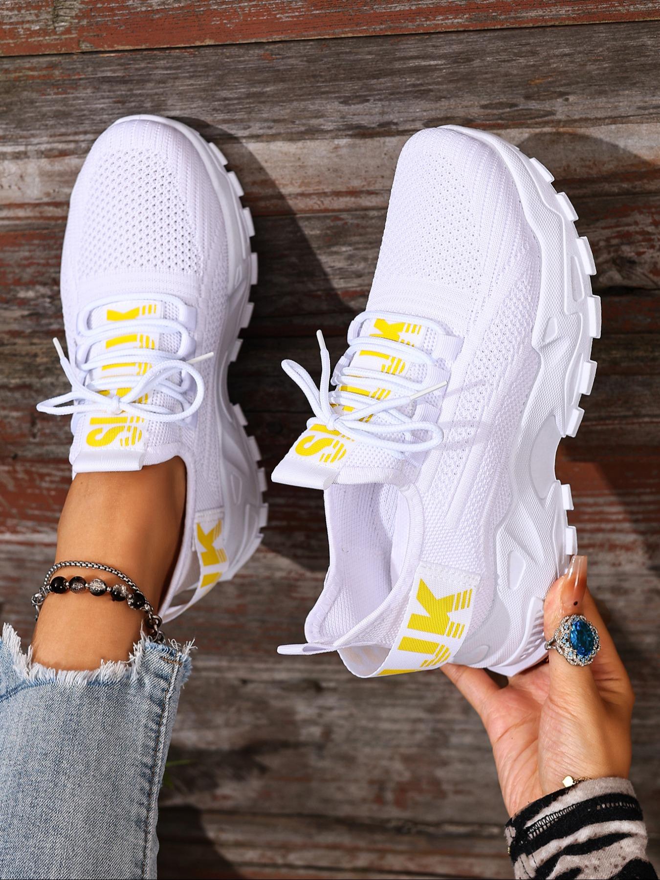 Women's Casual Sport Shoes Fitness Walking Daily Wear Spring Lightweight Low Top Soft Lining Women's Road Running Shoes