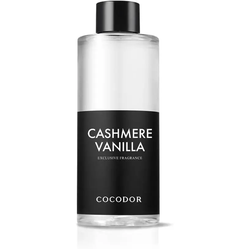 Reed Diffuser Oil Refill/Cashmere Vanilla/6.7oz(200ml)/1 Pack/Aromatherapy, Home Fragrance, Scented Oils, Oils for Reed Diffuser, Bathroom Home Decor