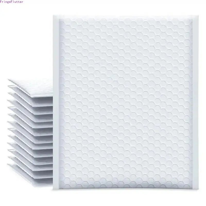 20Pcs Self-Seal Adhesive Padded Bubble Envelopes, Water Resistant Shockproof Bubble Mailers, Durable Shipping Packaging Supplies for Small Business Mailing