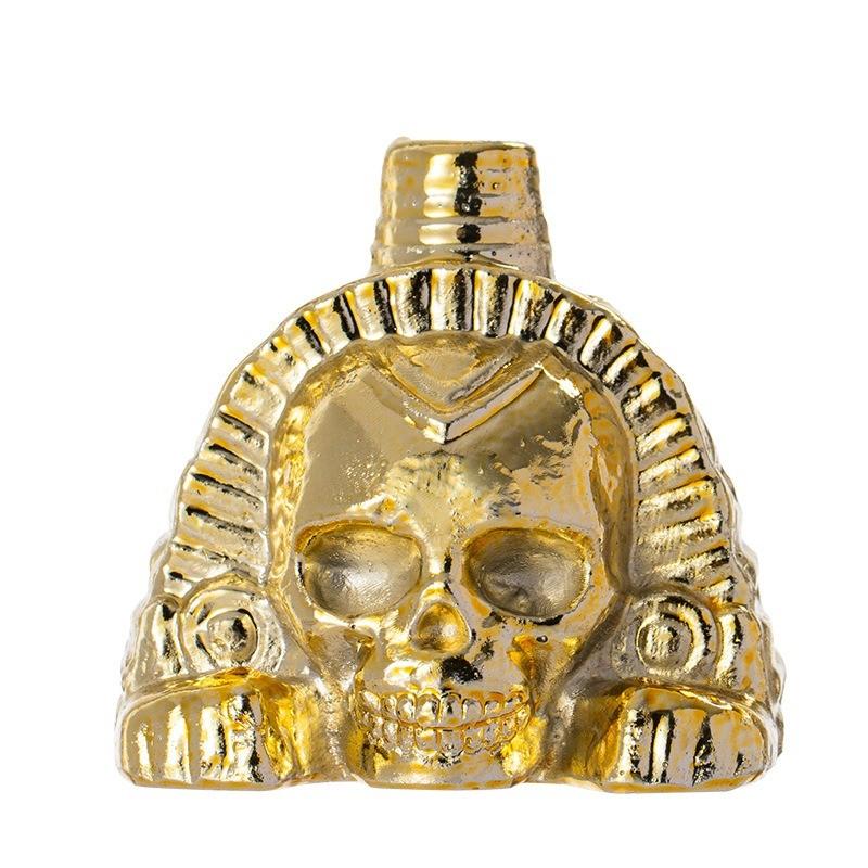 Authentic Aztec Whistle Decompression Ghost Aztec Death Whistle Thunder Echo Ancient Warrior, Unique Cultural Instrument