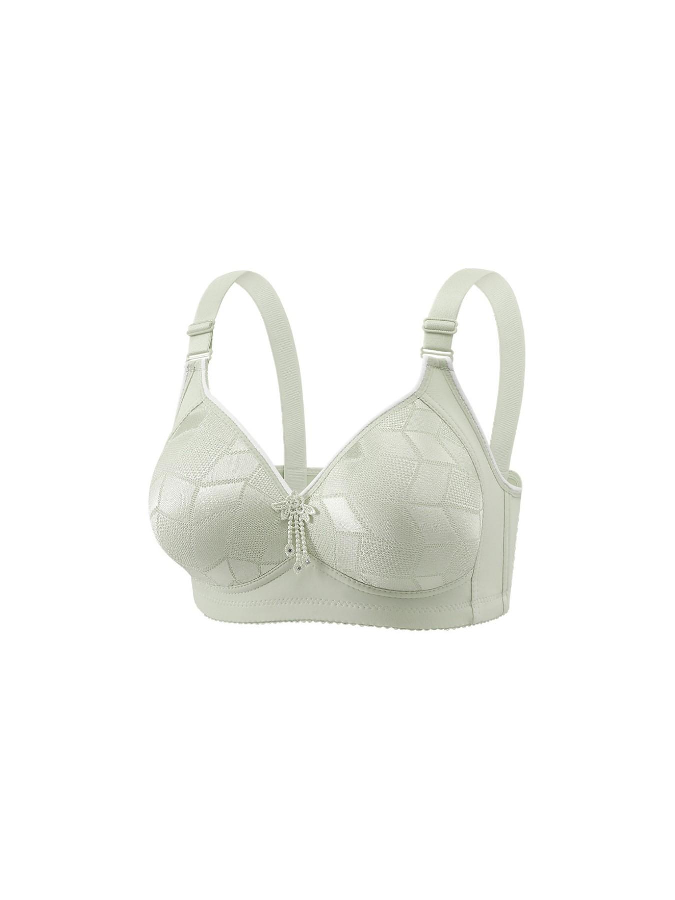 4-Pack Wireless Push-Up Bras, Seamless Comfort Fit, Elegant Daily Wear Underwear, Breathable Soft Fabric, Full Coverage All-Day Support