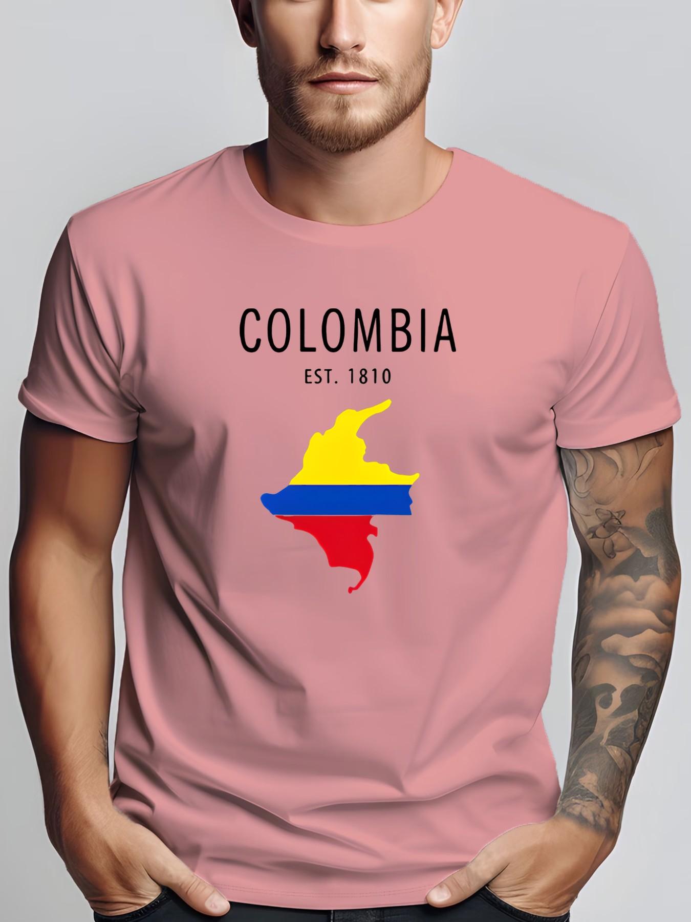 Men's Summer Micro-Stretch Comfort Round Neck Printed T-Shirt, Fashionable Trendy Wear, Best Choice for Men, Casual Stylish Tee