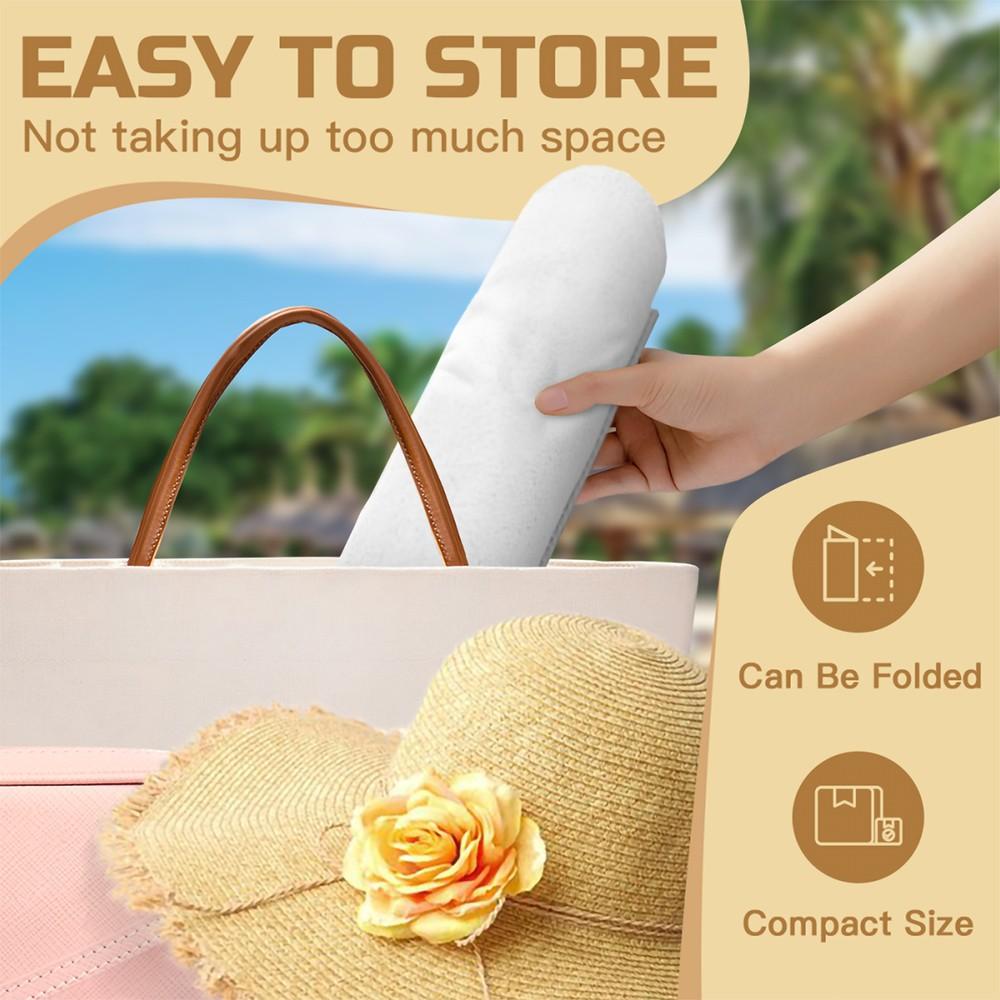 Purple Flower Cats Print Oversized Beach Towel, Soft Microfiber Bath Towel, Sand Free Large Beach Blanket for Summer Vacation, Family Travel Camping Cat Lover Accessory