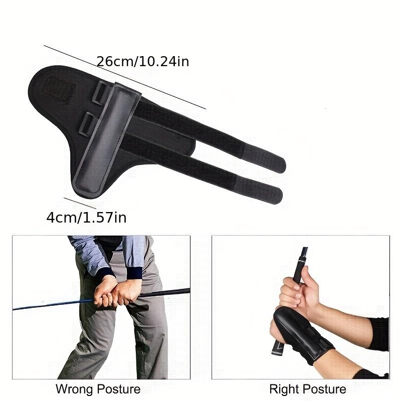 Golf Wrist Brace Corrector, Golf Swing Training Aids, Straight Practice Wrist Trainer Golf Accessories