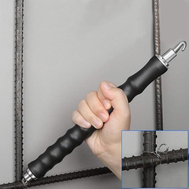 1pc Semi-automatic Rebar Hook, Straight Pull Tie Hook, Wire Binding Tool, Rebar Tie Wire Hook