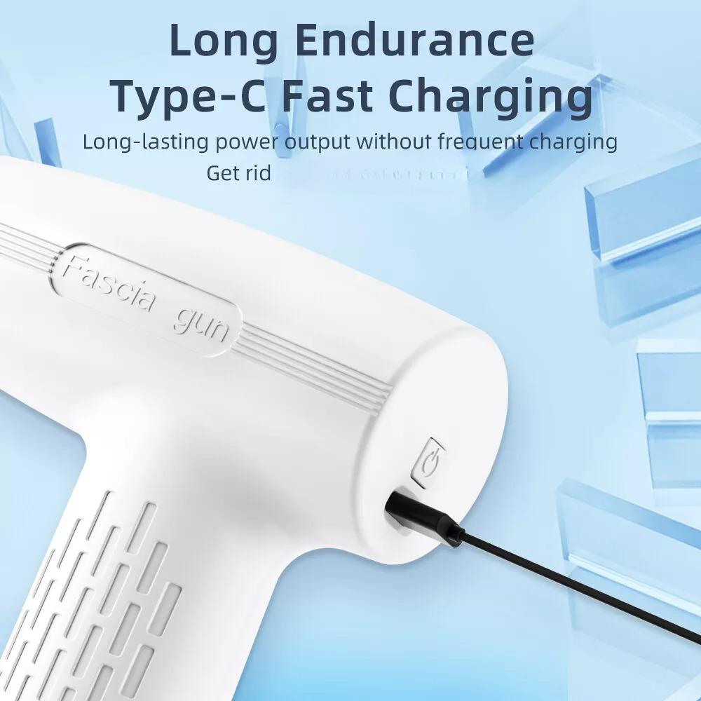 3 Speeds Massage Gun Deep Tissue Percussion Massager for Muscle Pain Relief, Portable Handheld Electric Vibrating Massager for Athletes Relaxation, Full Body Deep Muscle Massage Gun for Neck Back Shoulder Leg