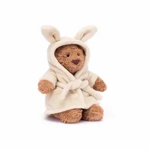 JC New Bartholomew Bear Series Plush Toys Eggplant Bear Love Bear Cute Plush Toy Baby Comfort Doll Child Birthday Gift