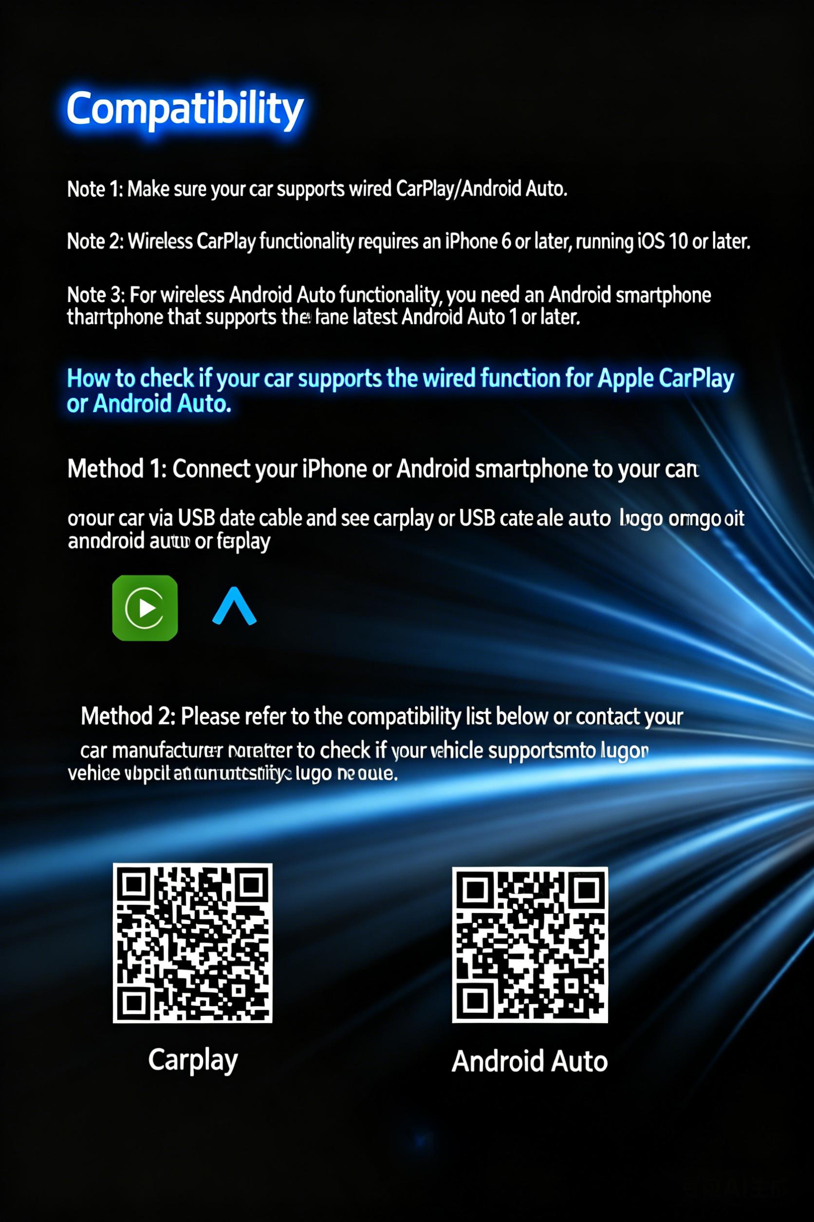 2026 Wireless CarPlay Adapter for iPhone/Android - Fast Connection, No Delay, Hands-Free Calling Wireless Adapter Mini USB Car Design, Apple CarPlay Plug-and-Play, Wireless Adapter Dongle, Gift Type-C adapter