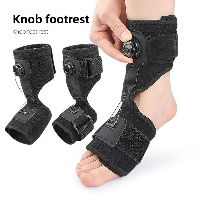 knob foot sagging foot rest fixing brace plantar fascia night foot rest splint ankle fixing support knob foot rest Foot Drop