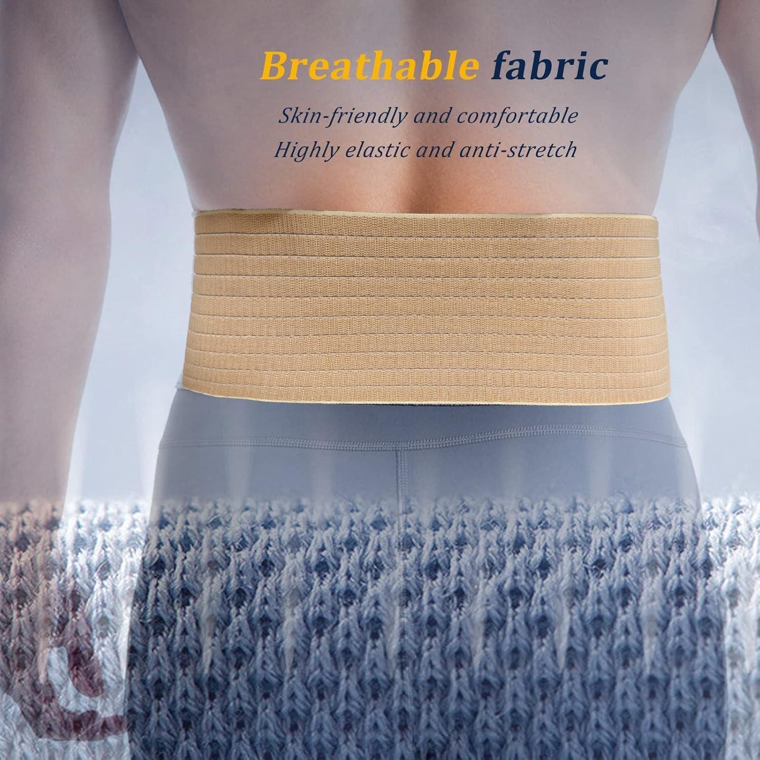 Umbilical Hernia Belt Brace, Abdominal Support Binder for Belly Button Navel Hernia, Comfortable & Effective Relief Solution