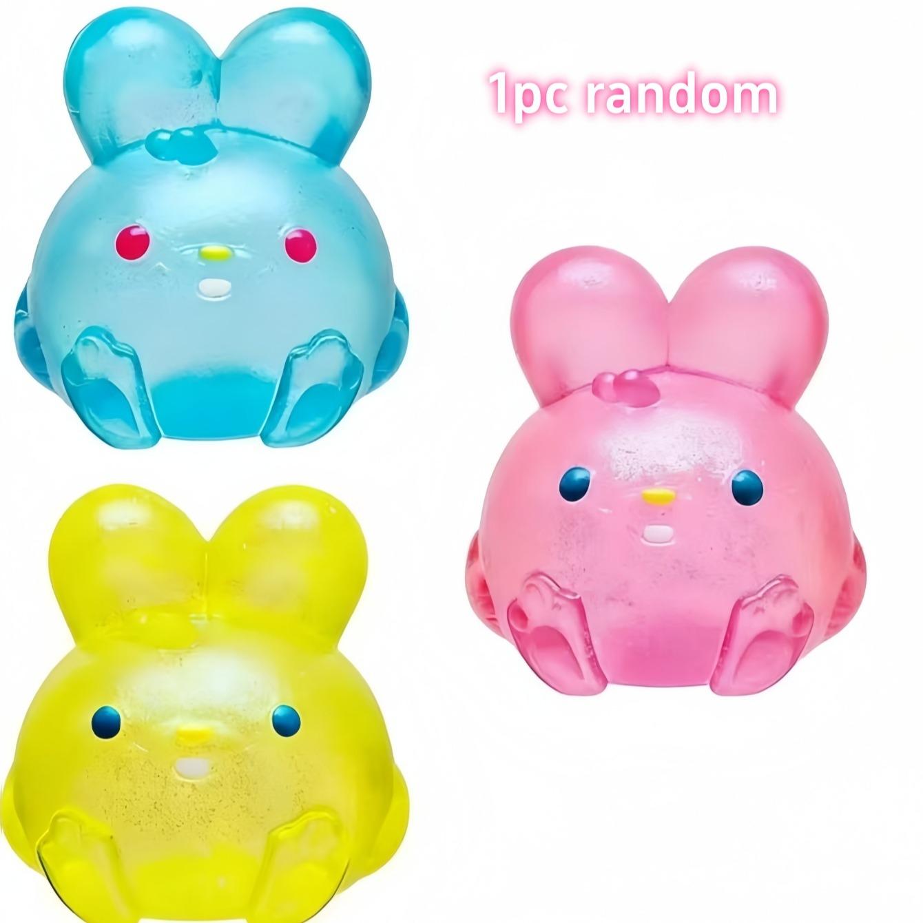 Stress Relief Realistic Rabbit Squeeze Toy, Educational Stress Reliever, Soft Plush Bunny, Perfect for Anxiety Reduction, Kids & Adults