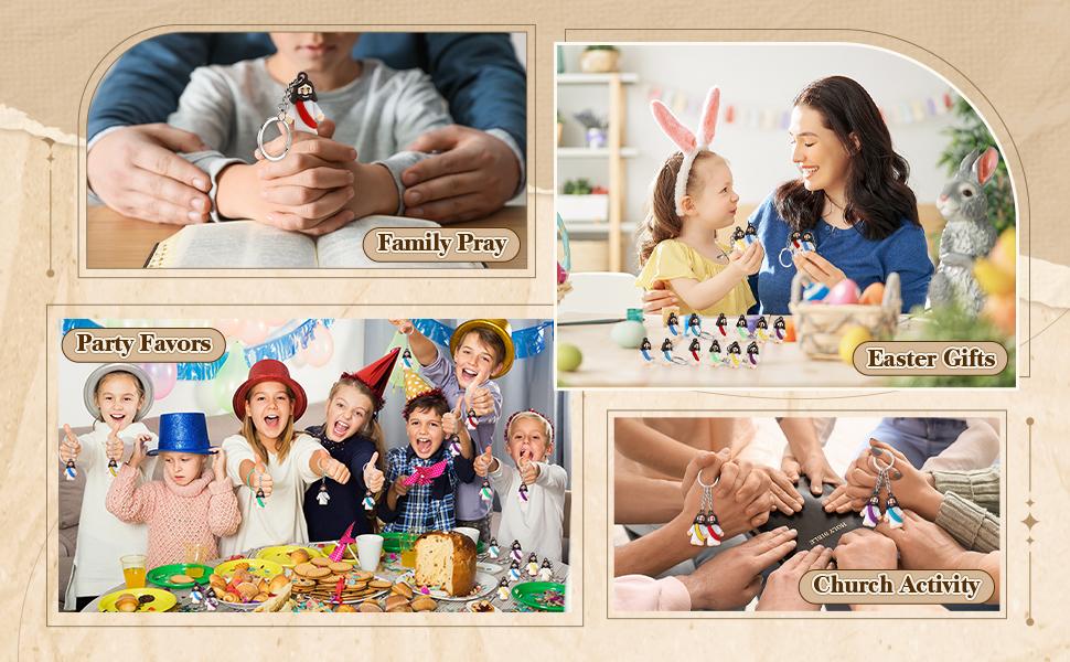 24Pcs Mini Jesus Keychain Jesus Love You Keychains for Men and Women Bags Backpacks Car Keys Decor Christian Gift for Students Church Group Employee Teacher Appreciation Gift Graduation Gifts Sunday School Gift Holiday Gifts Religious Party Favor