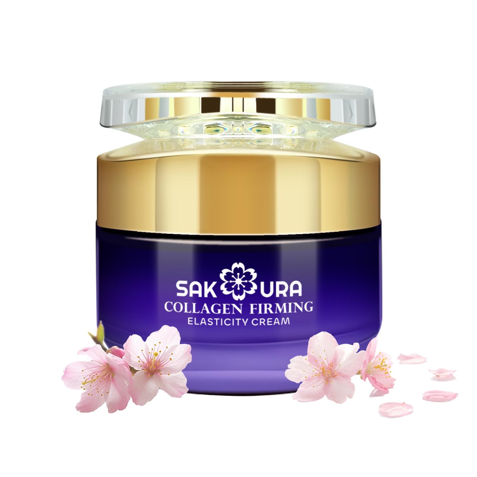 Multi-Effect Cherry Blossom Anti-Wrinkle Moisturizing Cream, Firming and Brightening, Hydrating and Soothing, Single Item Balm