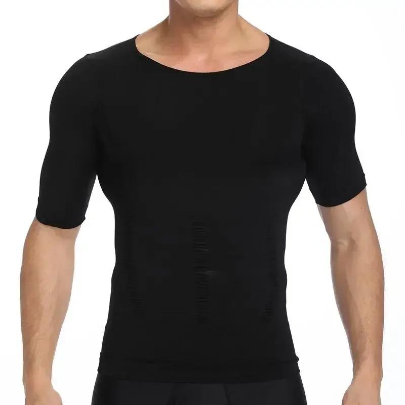 1/2/3/4 Pack Menswear Compression Body Shaper Shapewear Stretch Short Sleeve Shirt Breathable Lightweight Comfy Workout Tank Top Sports Vest Fitness Tee Gym Exercise Activewear Elastic Formal Fabric Casual 1/2/3/4 Pack Menswear Compression Body Shaper Shapewear Stretch Short Sleeve Shirt Breathable Lightweight Comfy Workout Tank Top Sports Vest Fitness Tee Gym Exercise Activewear Elastic Formal Fabric Casual