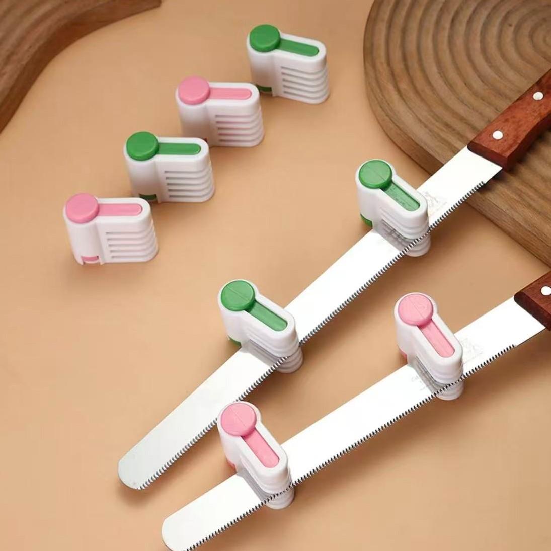 Multifunctional Cake Slicer Set, Five-Layer Bread Cutter, Practical Kitchen Baking Tool, Home Use, 2-Piece Set, Home Baking Enthusiasts, Versatile Kitchen Tool, Durable, Kitchen Utensils Set