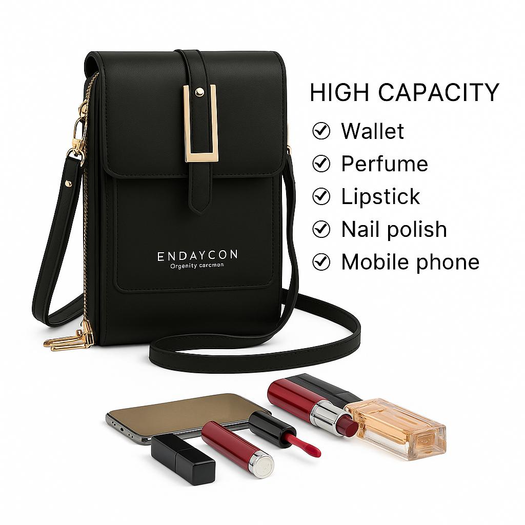 Women’s Fashion Crossbody Shoulder Bag 2025 New Waterproof Messenger Large Capacity Lightweight Phone Bag