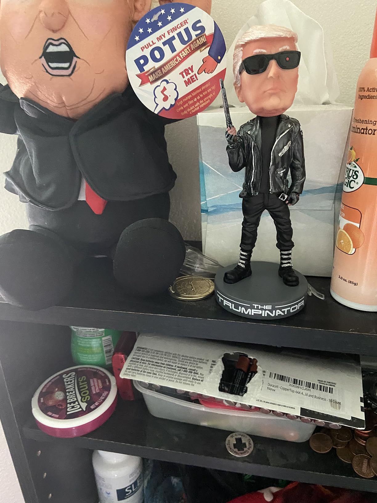 Donald Trump Collectibles - Proud Patriot Trumpinator: Donald Trump's 2024 Shaking Head Movement, Dedicated to Trump Supporters and Patriotic Americans | Ranked First Trump Gift