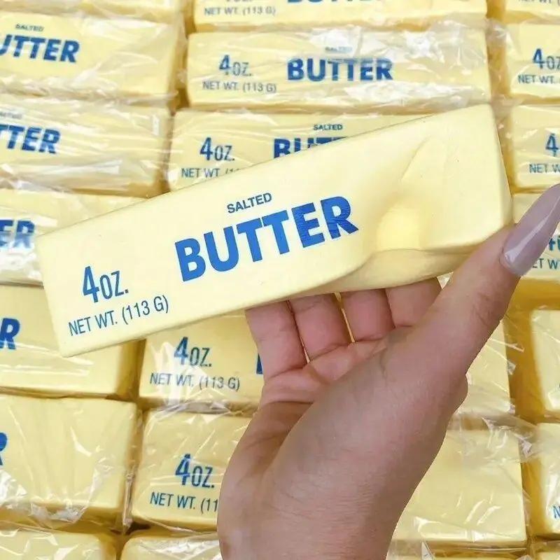 Butter Soft Toy, Cream Stick Soft Toy with Butter Scent, Perfect for Play and Stress Relief, Ideal Gift for Various Occasions