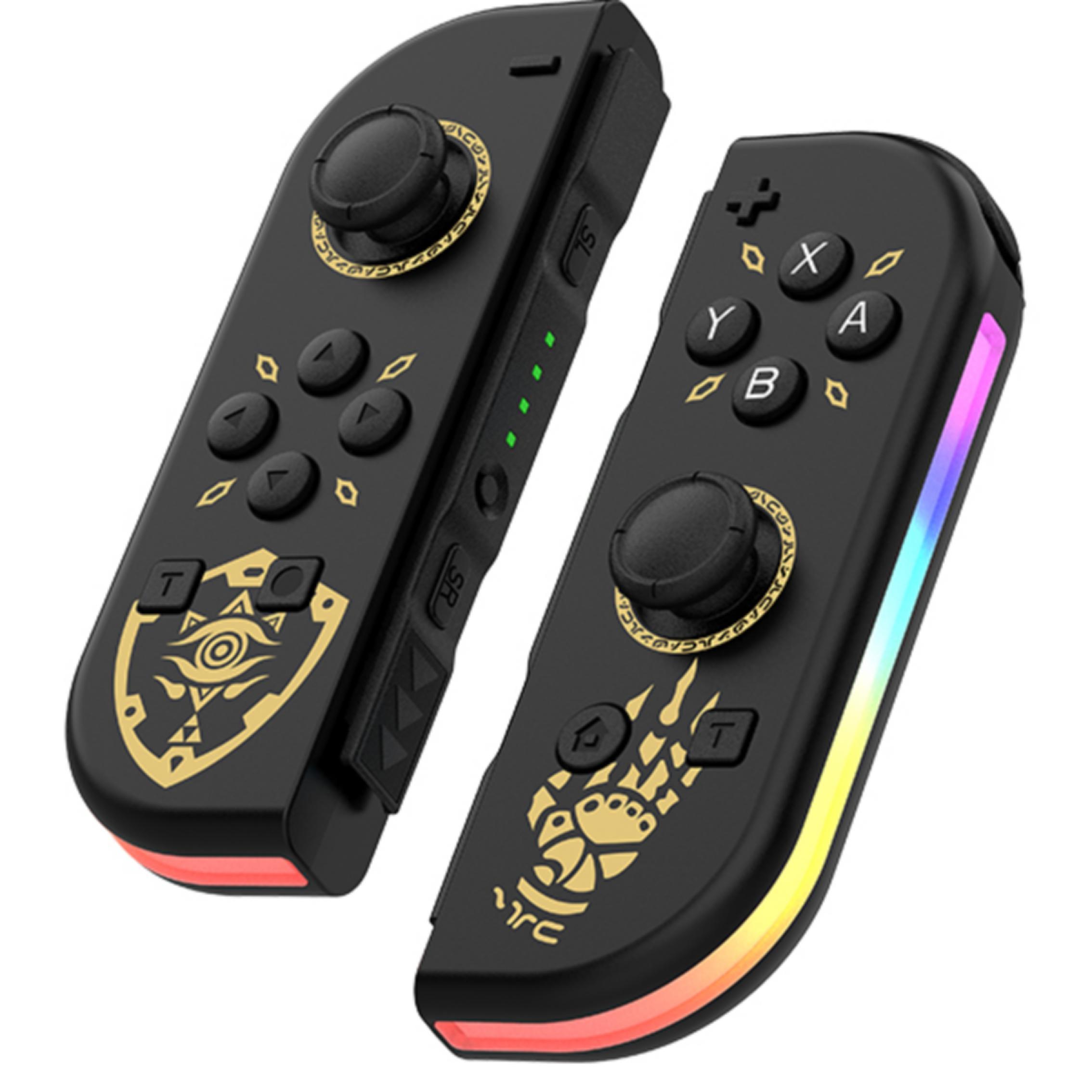 Switch Game Controller Compatible with Switch Lite Oled Wireless Gaming Controllers Dual Vibration Cool Replacement Wake-Up Switch Accessory