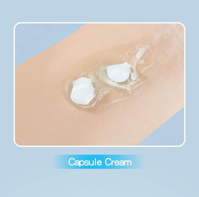 Hyaluronic Acid Moisturizing Blue Capsule Face Cream, Deep Hydration, Brightening, Smooths Dry Skin, Ideal Gift for Mother's Day