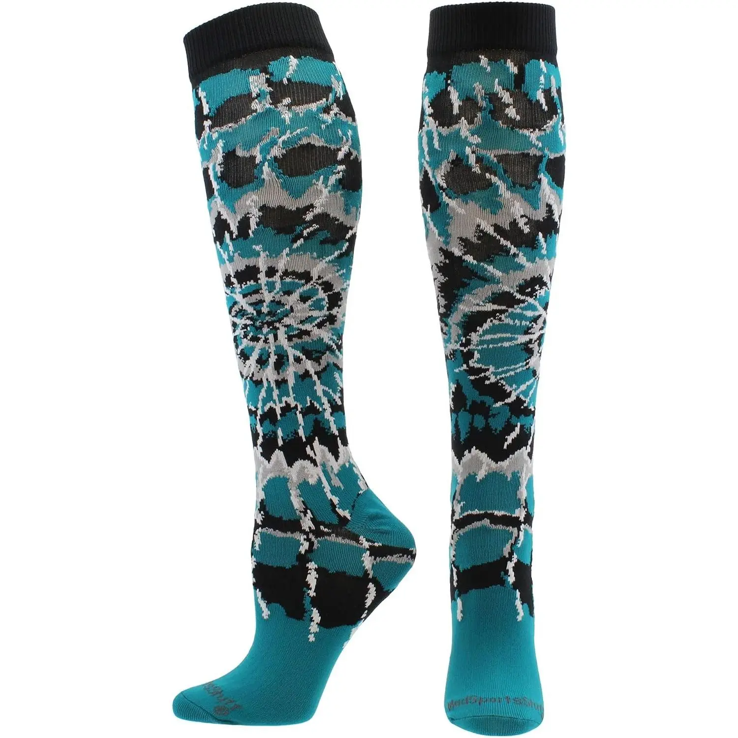 Teal/Black/White
