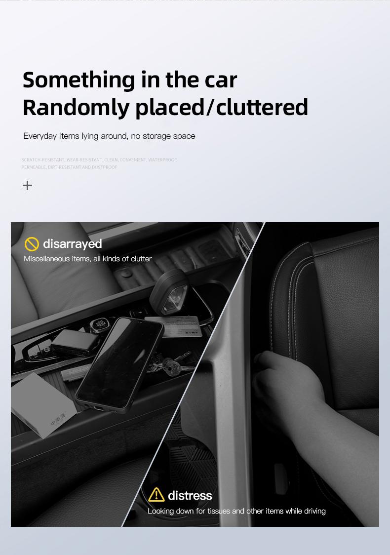 Car Leather Storage Box Foldable Auto Organizer Bag For Mercedes Benz AMG GLE GLS CLA CLE GLC CLS GLA W223 W213 W206 W464 W247 W167 W166 W222 W205 W204 W177 W246 W212 W221 W463