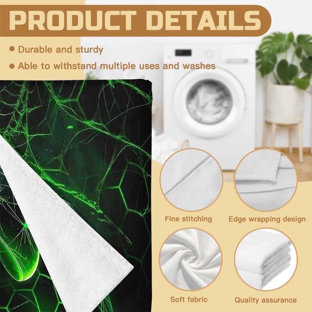 Boys' Gaming Beach Towel, Perfect for Beach and Pool, Essential Large Gaming Pool Towel for Kids and Boys, Cool Controller-Printed Gift Towel, Waterproof Towel for Vacation, Beach, Camping Towel, and Travel