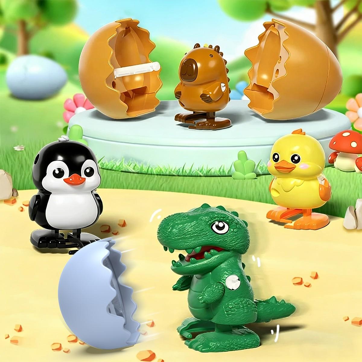 Spring Toy Egg Surprise Pet Toys, Surprise Eggs, Fun Pop-Out Interactive Duck Gift for Kids Aged 3+, Perfect Christmas Birthday Easter Present