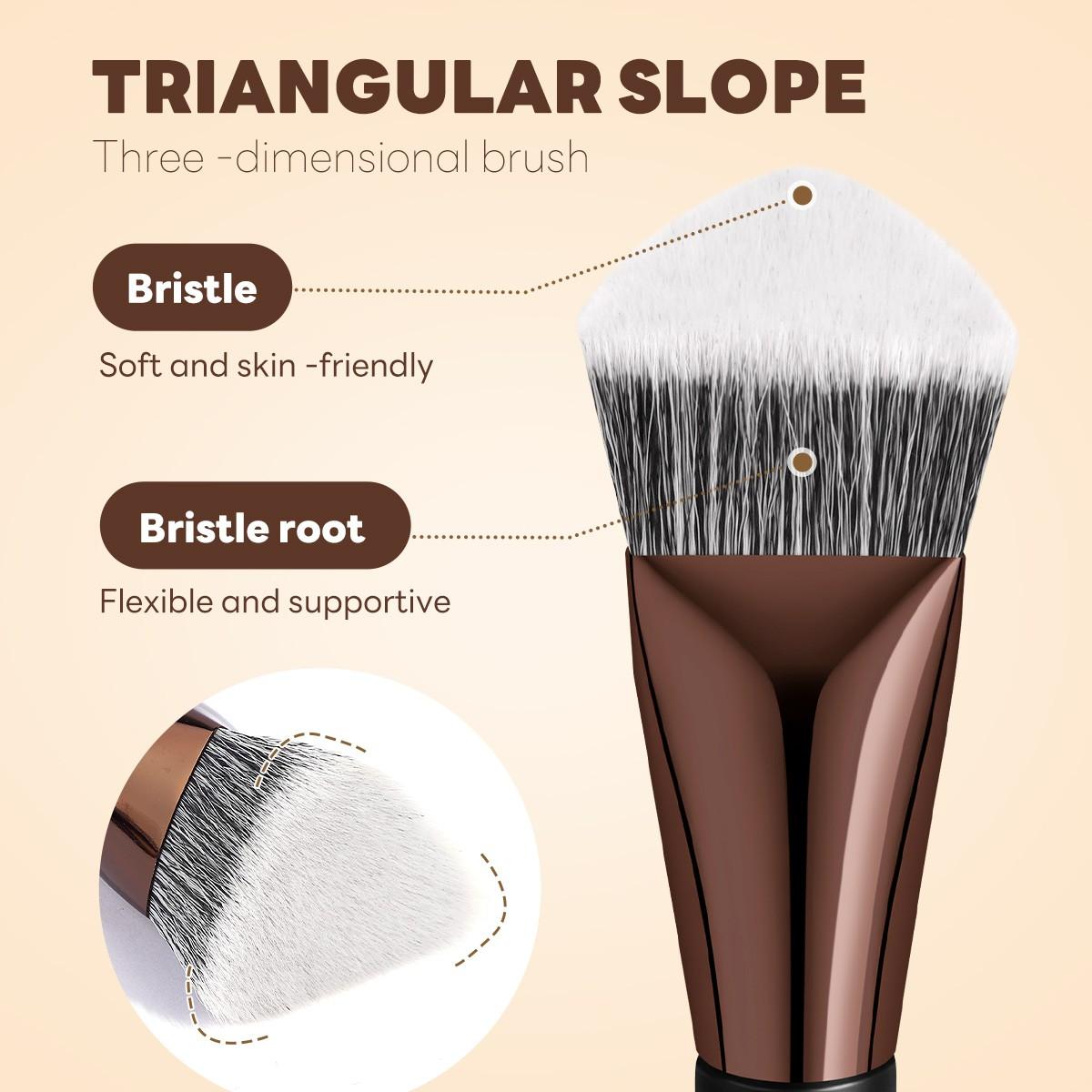 Maange 18-Piece Makeup Tool Set, Includes 17 Brushes + Brush Holder, Foundation Brush, Blush Brush, Powder Brush, Highlighter Brush, Eyeshadow Brush, Mascara Brush