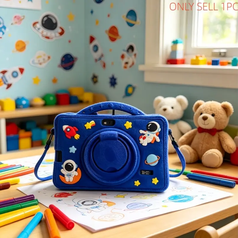 The most desired gift for students! 7-inch Android 12 touchscreen tablet, 1+16GB storage space, parental control mode, 5G WiFi functionality, comes with a protective case, multi-functional design, suitable for both boys and girls, students, an ideal gift