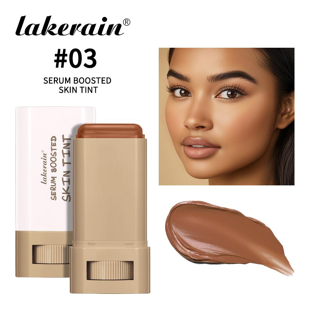 Colored Solid Essence Foundation Make-up Cream Smooth, Long Lasting Moisturizing Coverage and Natural Naked Makeup Repair Cream Natural Everyday Makeup Stick