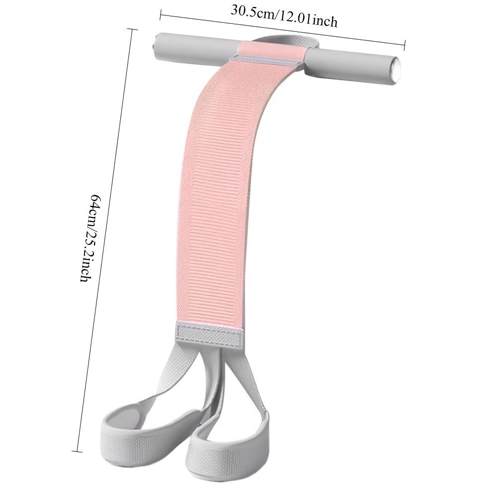 New Multi-Functional Fabric Foot Pedal Puller, Yoga Assist Rope, Abdominal and Arm Fitness Equipment, Core and Leg Strength Trainer