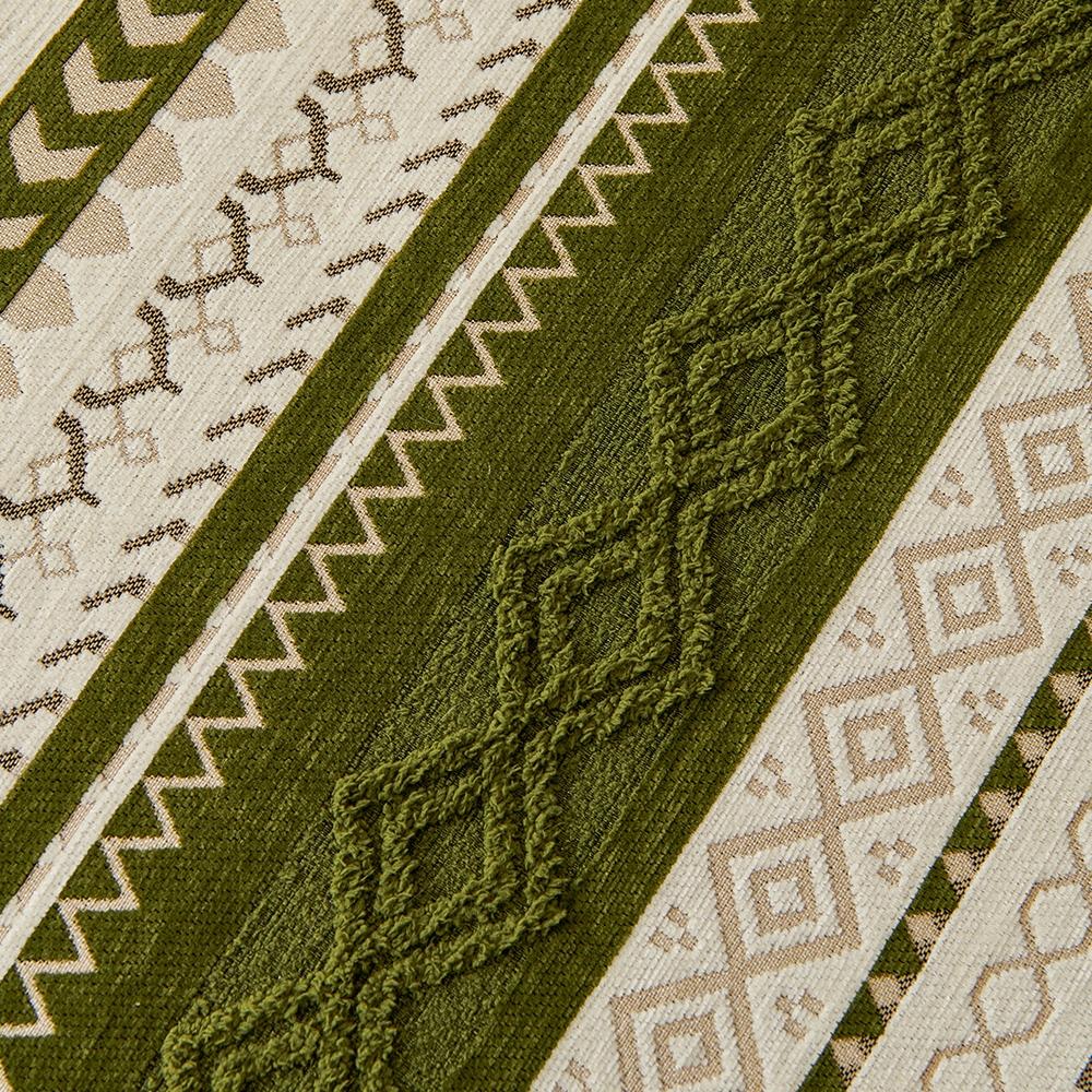 Boho Style Geometric Pattern Sofa Cover, Non-slip Sofa Mat, Fashionable Sofa Protector, Dustproof Sofa Protector, Durable Home Essentials for Living Room #TOP PICKS