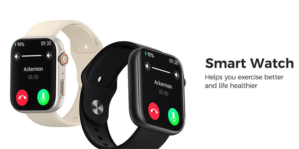 Smartwatch with Call Function, Electronic Watch, 1.91 Inch HD Display, Support 113+ Sports Modes, Heart Rate Monitor, Sleep Tracking, IP68 Waterproof