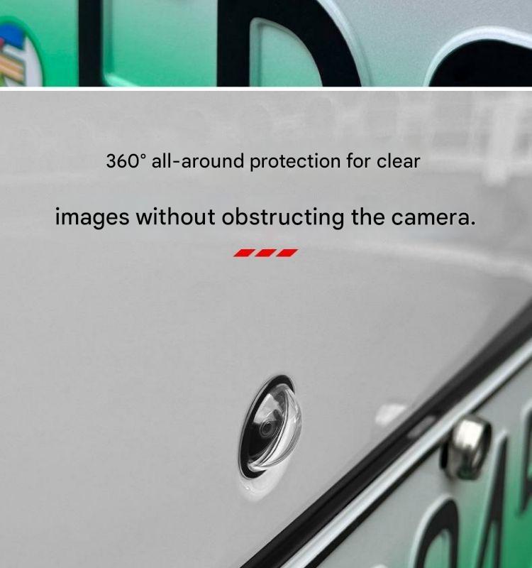 High Definition Car Camera Protective Cover, Scratch-Resistant Waterproof Lens Shield, Clear Vision No Blurring, Essential Vehicle Accessory, HD Lens Protector