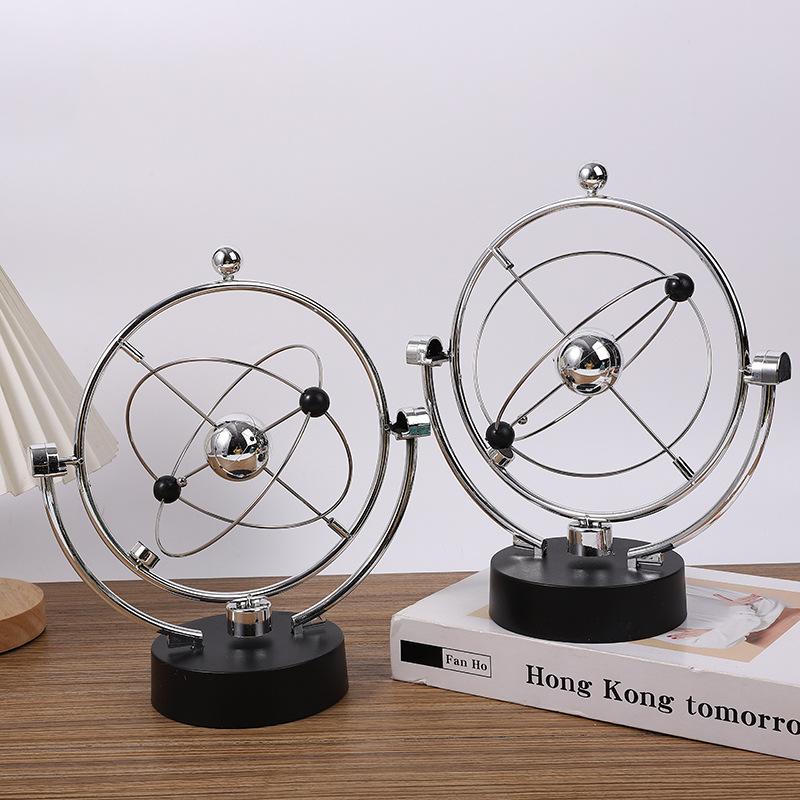 Creative Celestial Perpetual Motion Instrument Swing Newton Pendulum Home Desktop Decoration Ornament Office Display