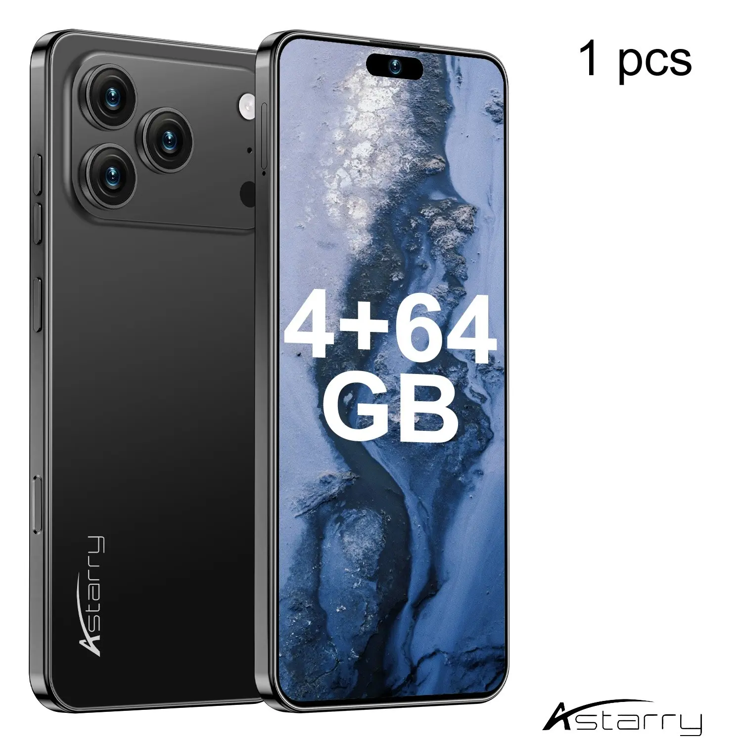 Astarry Android Smartphone, 6.93-Inch Dual Sim, 5+13mp Camera, 4GB+64GB RAM Storage, 4100mah Battery, Octa-Core Cpu, 4g Network, Great Gift Choice