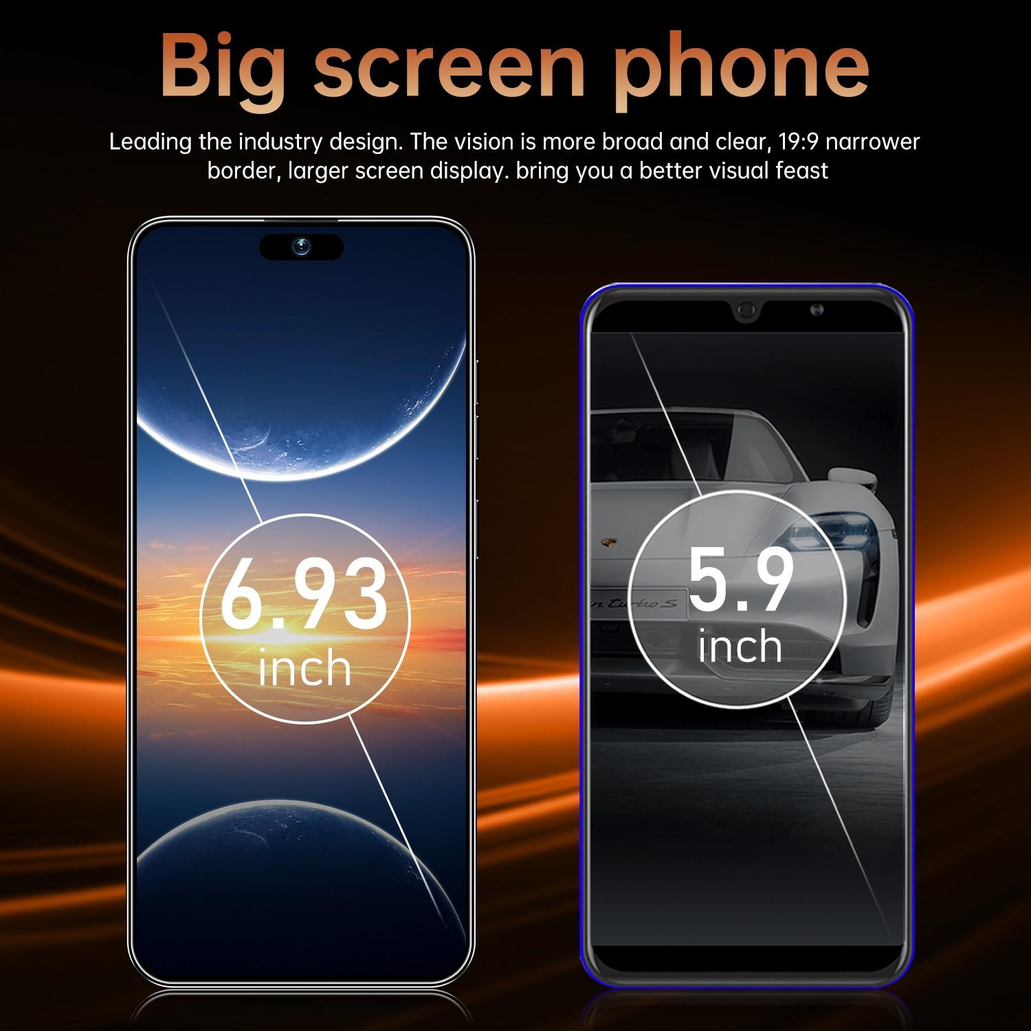 I25 Ultra 6.93 Inch Large Screen Smartphone, 4GB RAM 64GB ROM, 4100mah Long Battery Life, 4g Android Phone, High-Performance Mobile Device