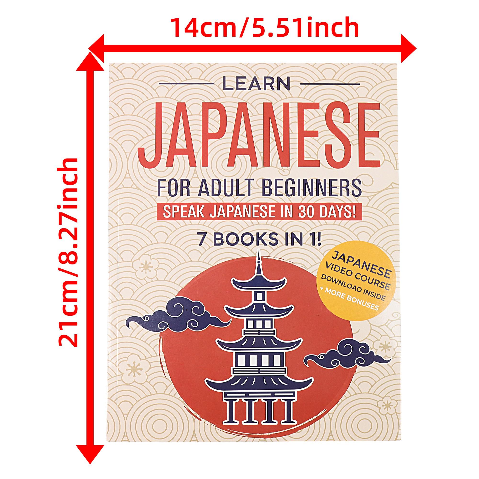 Learn Japanese Adult Language Learning Guide, 30-Day Japanese Study ...