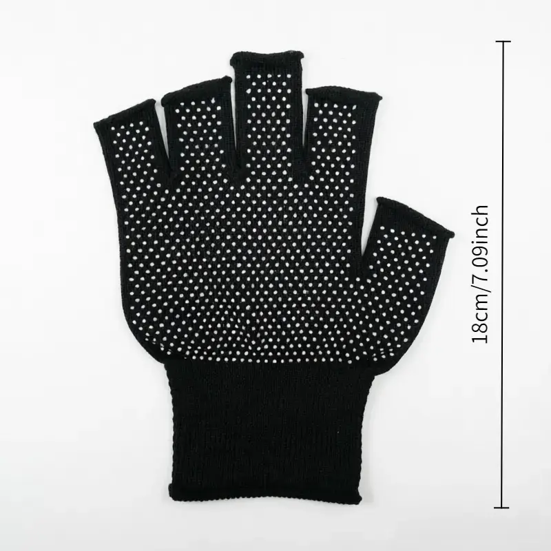 8 Pcs Breathable Half-Finger Fitness Gloves, Anti-Slip Cycling Gloves, Washable Multi-Sport Gloves for Biking, Hiking, Gym, Fitness Accessories