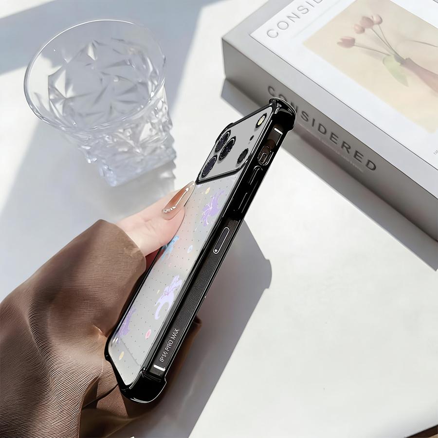 Spotted Lily iPhone17pro  Anti-fall airbag case with reinforced corners making it the perfect New Year full coverage drop protection Chinese style Ramadan Easter This phone case is scratch-resistant and durable