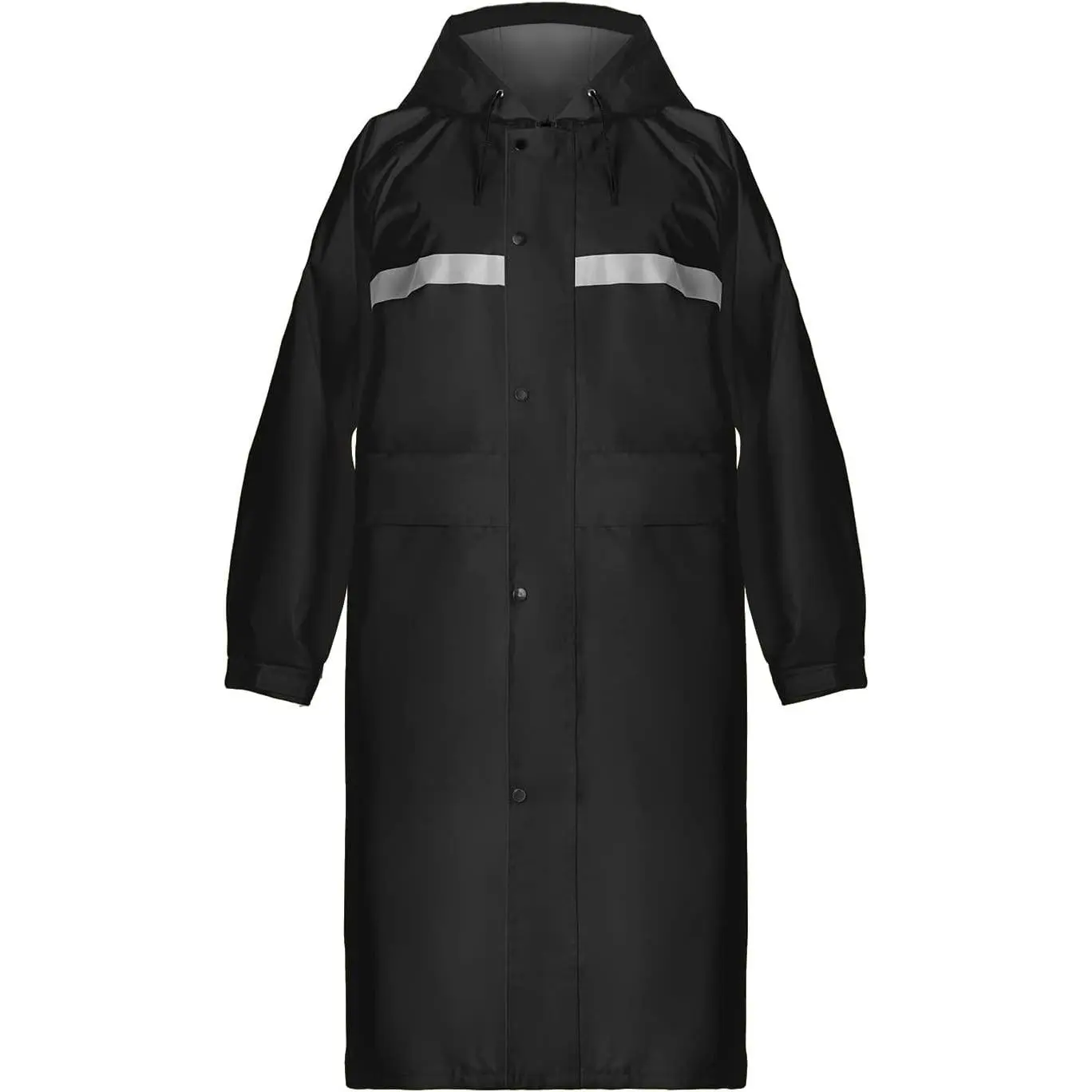 Long Hooded Waterproof Raincoat Safety Emergency Rain Jacket Poncho for Men, Women & AdultsGift