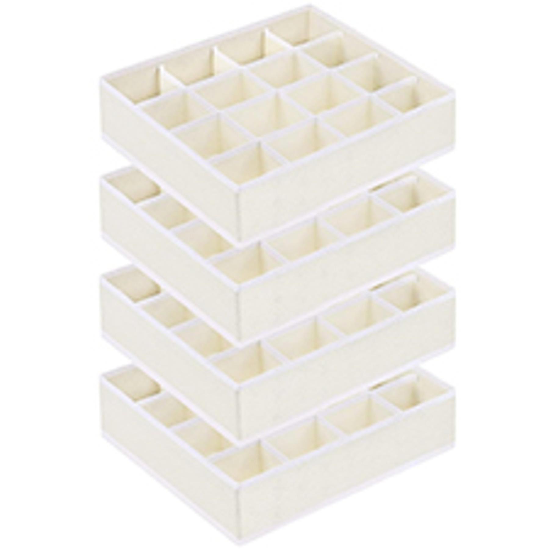 Drawer Organizer Clothes, 12 Pack Dresser Organizer, Foldable Closet Organizers and Storage, Fabric Dresser Bins, Drawer Dividers for Nursery, Baby Clothes, Underwears, Sock (Beige) Drawer Organizer Clothes, 12 Pack Dresser Organizer, Foldable Closet Organizers and Storage, Fabric Dresser Bins, Drawer Dividers for Nursery, Baby Clothes, Underwears, Sock (Beige)