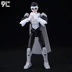 9L3D Printed Multi-Jointed Action Figure Invincible DUMMY13 LUCKY13 T13  America Superhero Statue For Friends Collectibles Gift