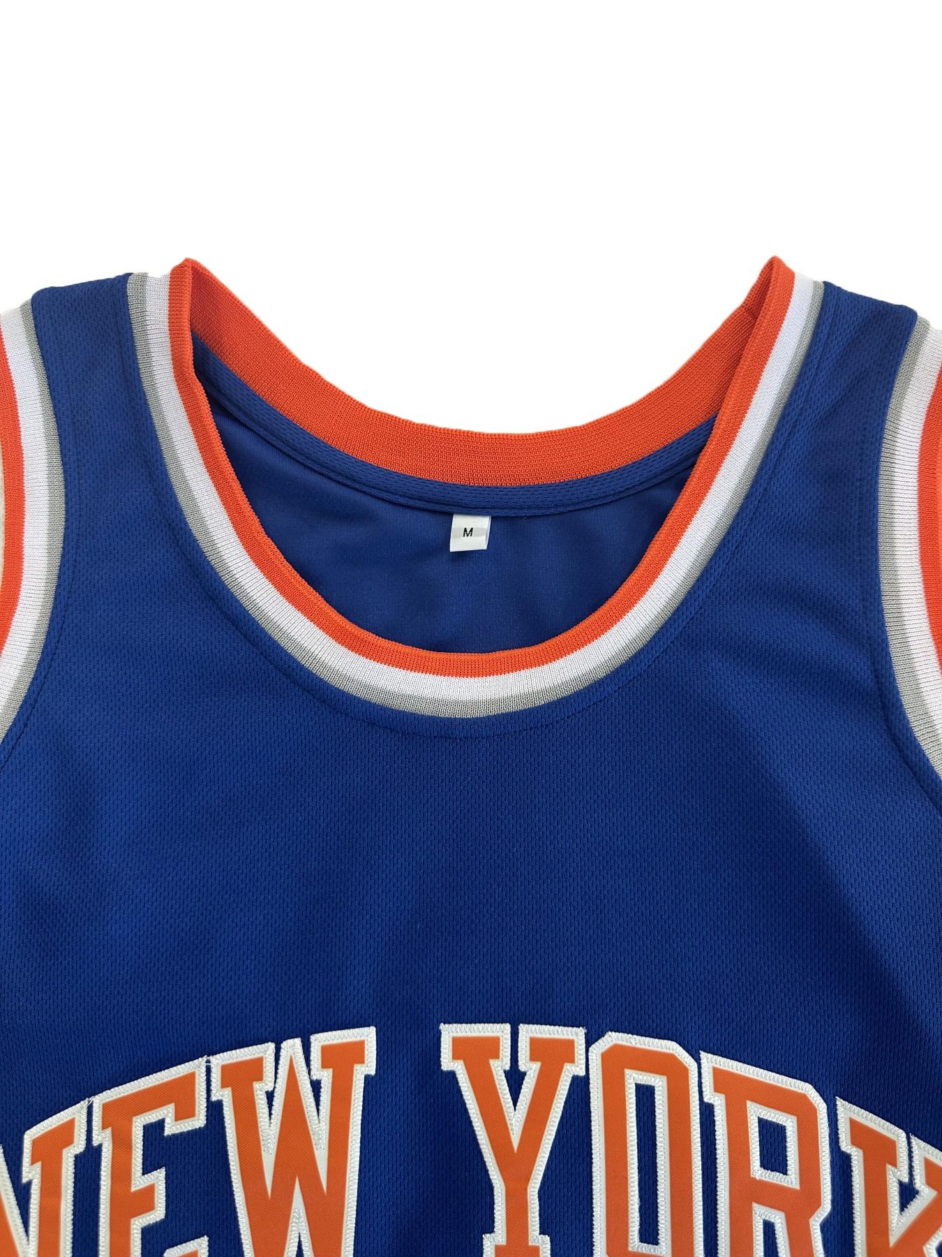 KTYSDE Men's New York Basketball Jersey Brunson 11 Stitched Breathable Sports Vest Game Day Fan Gift KTYSDE Men's New York Basketball Jersey Brunson 11 Stitched Breathable Sports Vest Game Day Fan Gift